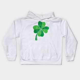 Good Luck Clover Kids Hoodie